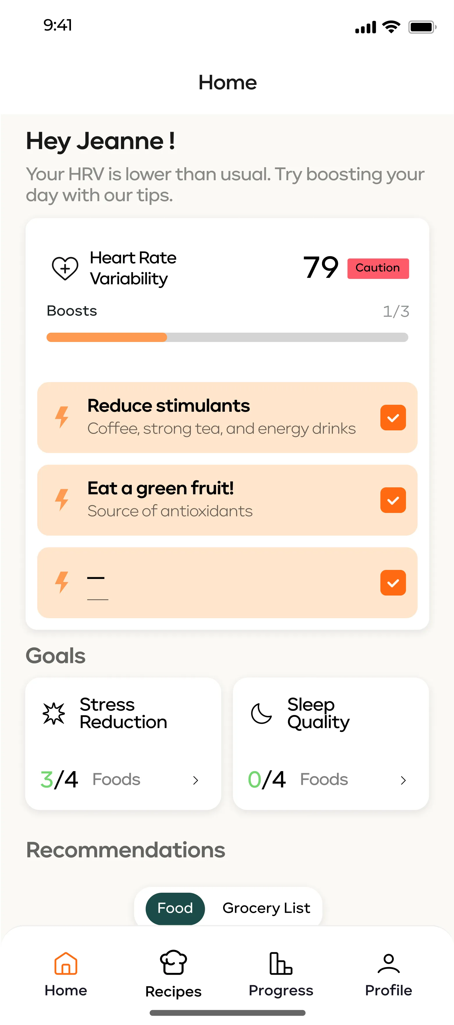 Your daily home and boosts