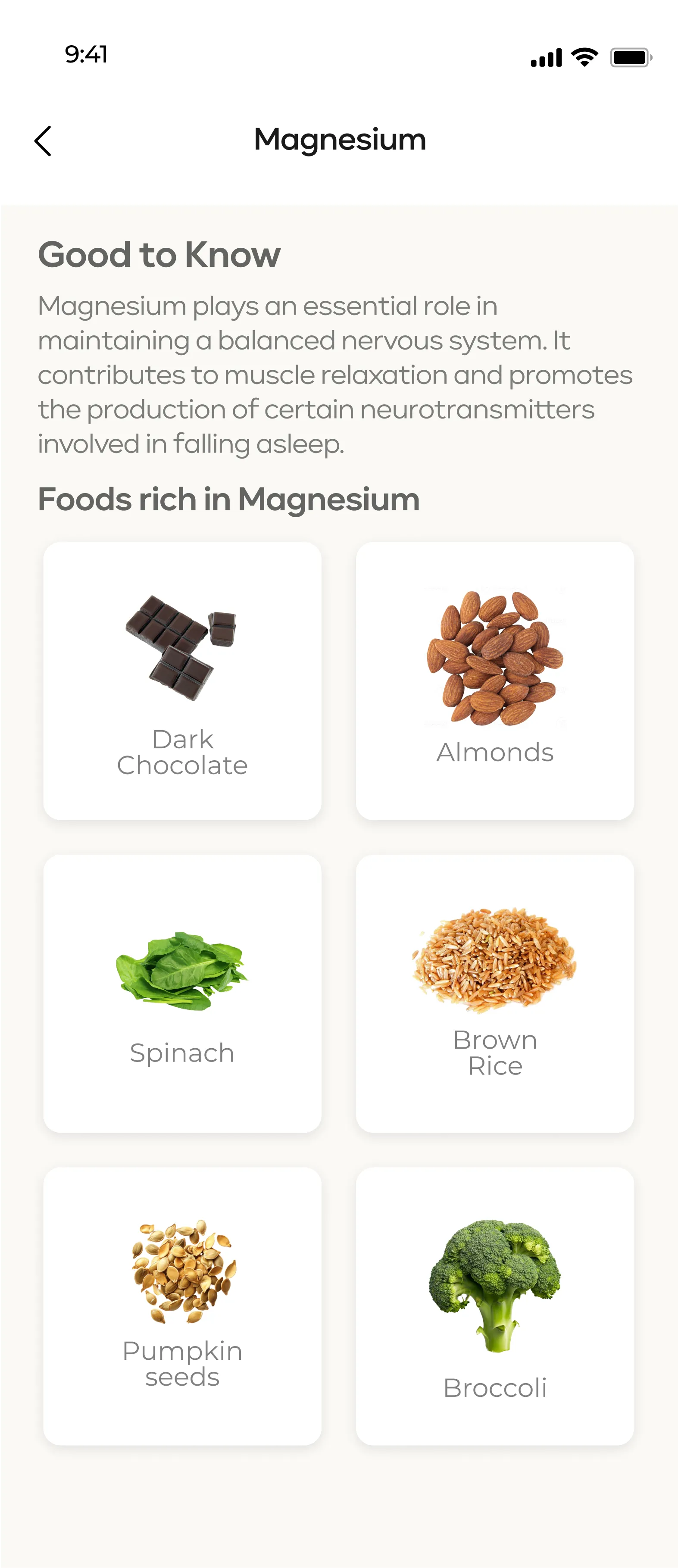 Why each nutrient matters