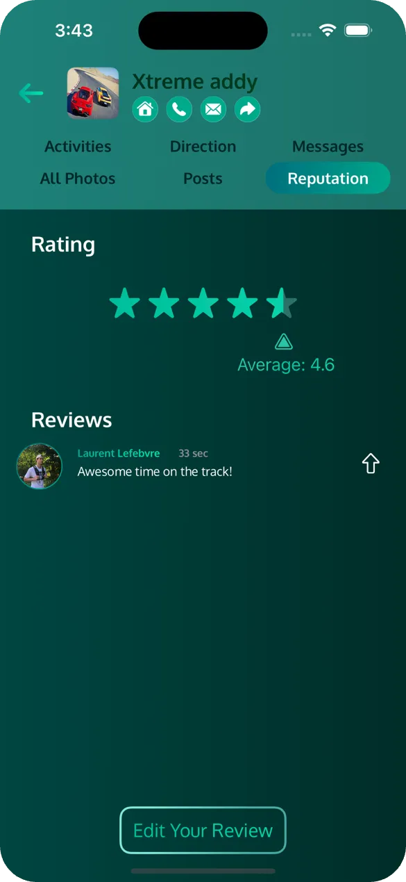 Ratings and reviews