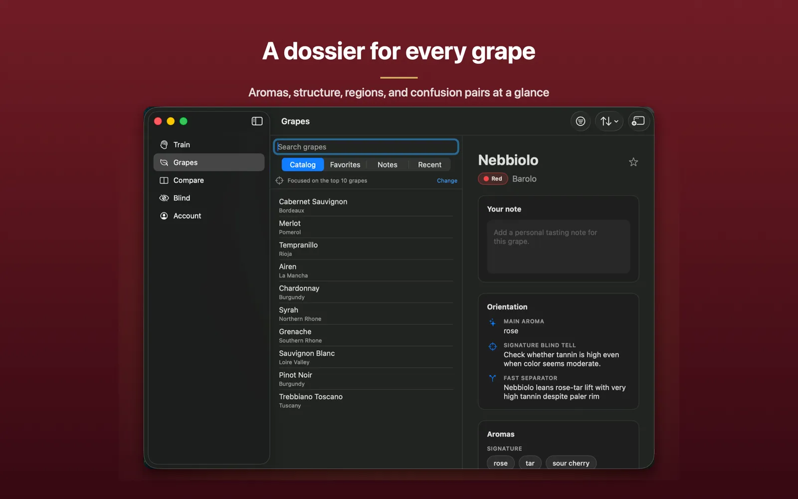Native macOS, full atlas at desktop scale