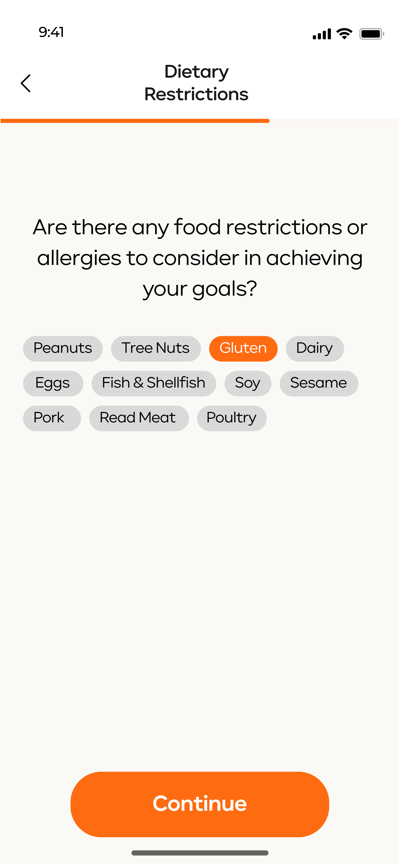 Dietary Restrictions Analysis