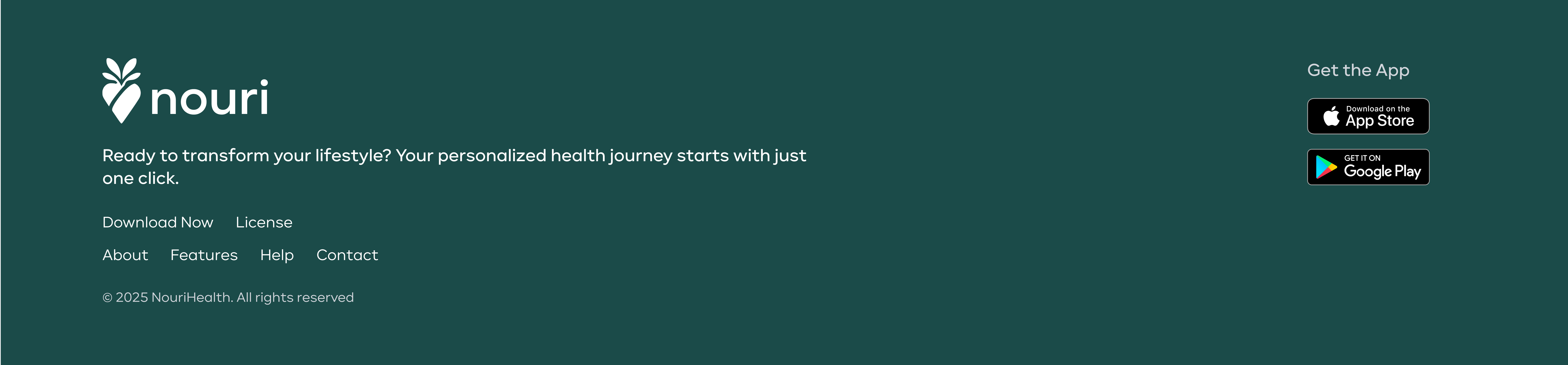 Nouri Landing Page Section #{i}